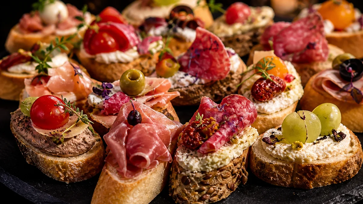KANAPKY – mix - Kráľovský Catering