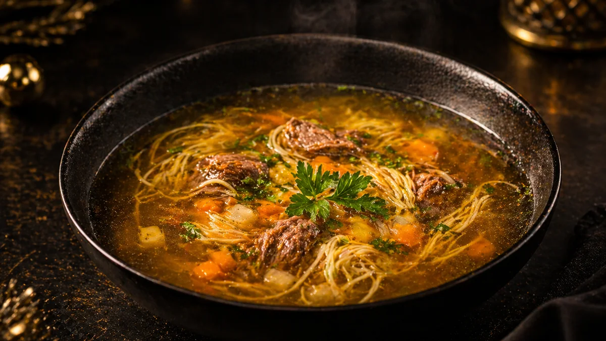 Silný vývar ( slepačí, hovädzí ) - Kráľovský Catering