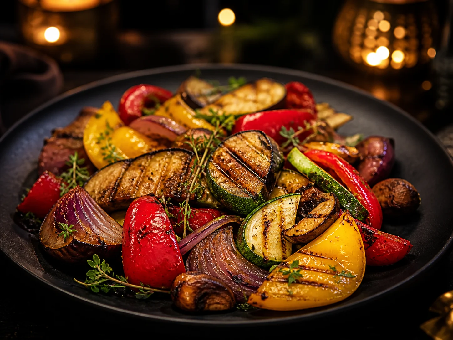 Grilovaná zelenina - Kráľovský Catering