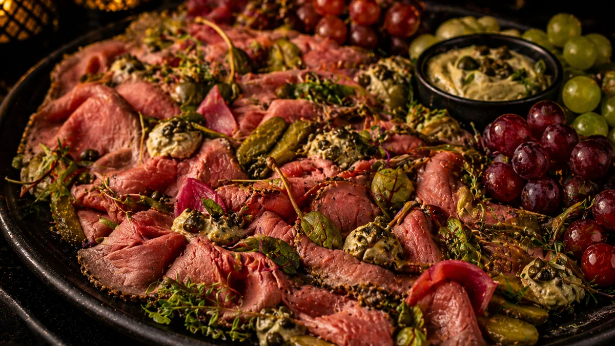 ROASTBEEF - Hovädzí s kapari remuládou - Kráľovský Catering